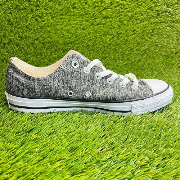 Converse Chuck Taylor All Star Low Mens Size 8 Womens 10 Gray Shoes Sneakers - Picture 4 of 10